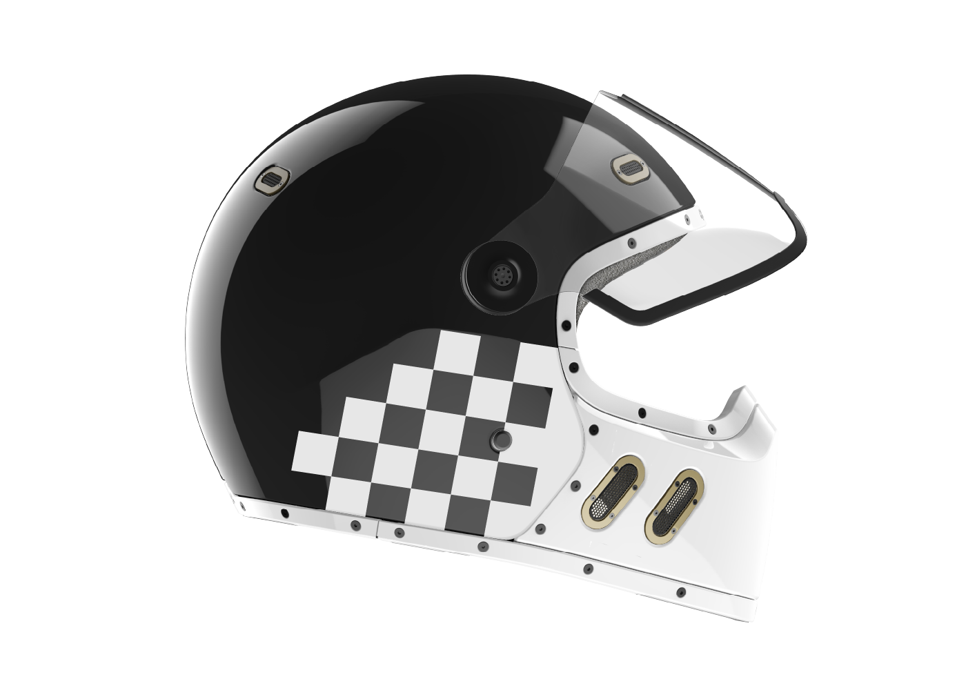 Casque Phoenix std gloss black